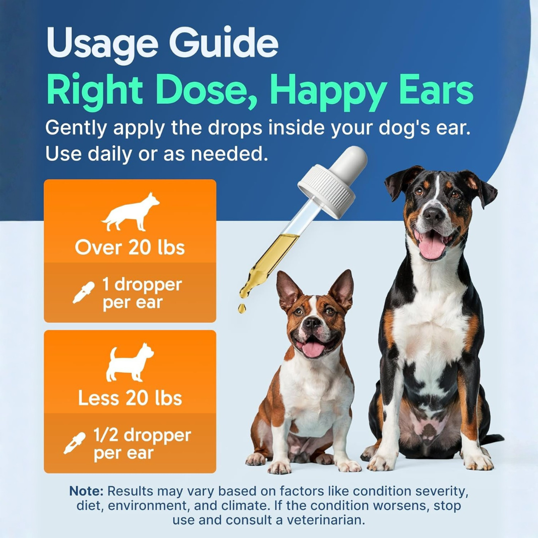 Ear Clear™ Natural Dog Ear Cleaner