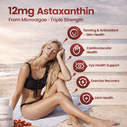 Microdents® - 10 in 1 Premium Astaxanthin Antioxidant 12mg