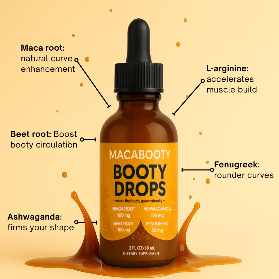 Curvy Confidence Boost™ Booty Drops - BBL For Women’s Curves & Beauty